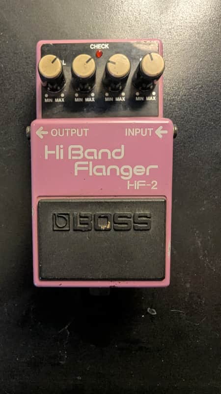 BOSS Hi Band Flanger HF-2（希少品） Boss HF-2 Hi Band Flanger - What To Know & Where To Buy | Equipboard