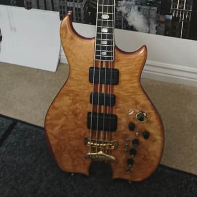 JAYDEE SUPERNATURAL 001 (The very first Bass ) 1978 Flame Walnut. image 3
