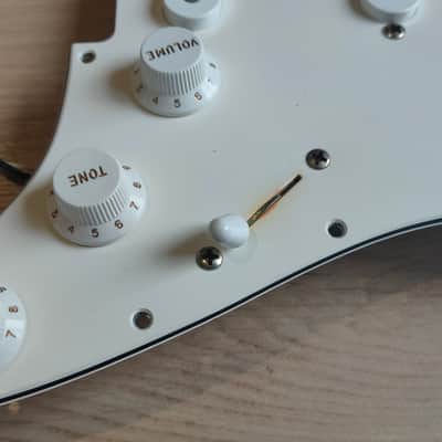 Loaded pickguard Stratocaster Custom Shop Ancho Poblano image 4