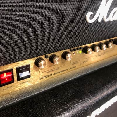 Marshall 6100 30th Anniversary Series 3-Channel Amp -EL-34s and Footswitch image 3