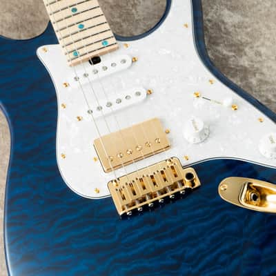 T's Guitars DST-Classic 24 w/Master Grade Quilt Maple -Trans Blue- #032980 2024 [Made in Japan] image 5