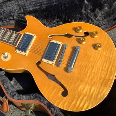 Gibson Memphis ES-Les Paul 2016 - Transparent Amber image 22