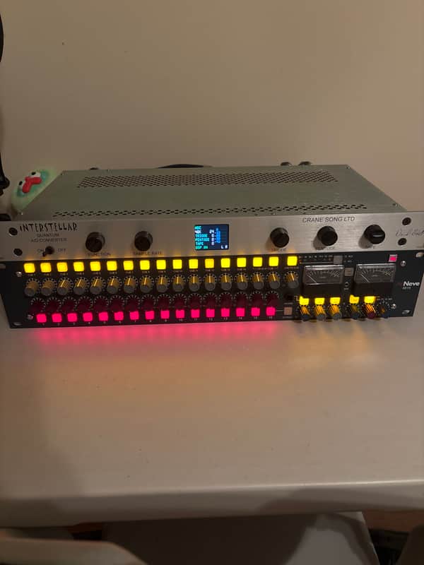 AMS Neve 8816 16-Channel Summing Mixer 2010s - Blue image 1
