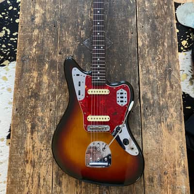 Fender Japan 1995 Jaguar Grunge-Era '66 Reissue MIJ FujiGen Three Tone Sunburst MIJ image 19