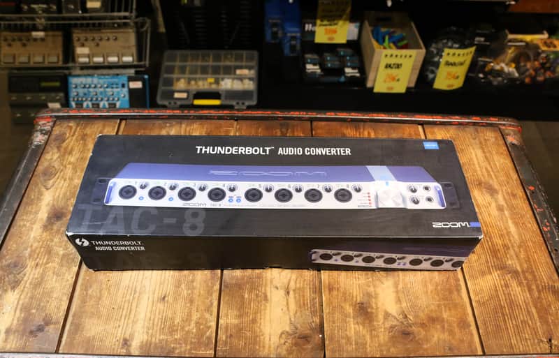 Zoom TAC-8 Thunderbolt Audio Interface 2010s - Silver image 1