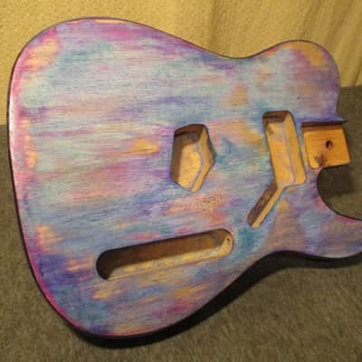 Dyed Basswood Telecaster Body image 4