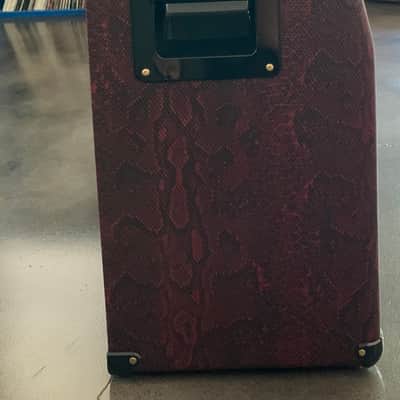 Marshall SV20H + SV212 Studio Vintage Bundle Limited Edition Red Snakeskin image 13
