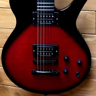 Parker Guitars Fly Mojo Single Cut Electric Guitar Black Cherry Sunburst image 2
