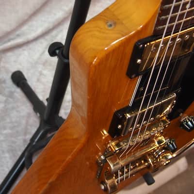 1983 Gibson Heritage Series Korina Explorer with Bigsby owned by Joe Bonamassa image 8
