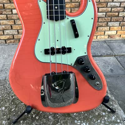 Hollowtone Coral Pink Jazz Bass image 3