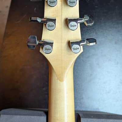 2007 - 2014 Taylor SB1-X Solidbody Classic with Top-Load Bridge - Trans White image 6