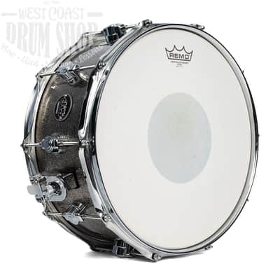 Used DW Performance 6.5x14 Maple Snare Drum Titanium Sparkle FinishPly image 4