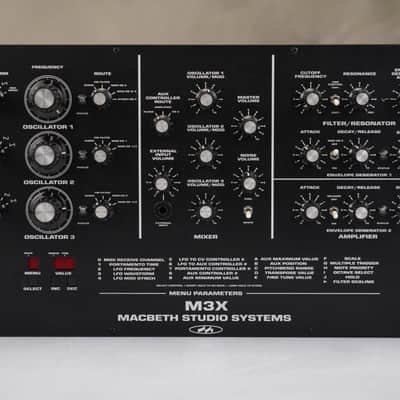 Macbeth M3X Rackmount Desktop Analog Monosynth #58733 image 2