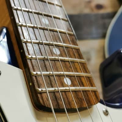 Jay Turser JT-300 Stratocaster SSS Electric Guitar, Dark Blue image 5