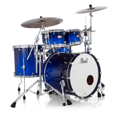 Pearl Reference One 4-Piece Shell Pack Drum Kit 22/16/12/10 Kobalt Blue Fade image 3