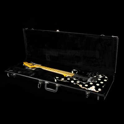 LsL Instruments Saticoy White Heavy Aging Black w/ White Polka Dots image 9