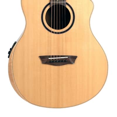 Washburn Bella Tono Suprema SC40SCE Acoustic-Electric Guitar - Natural Gloss image 1