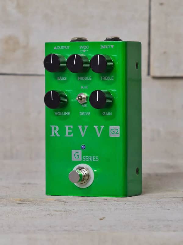 REVV G2 Dynamic Overdrive Electric Guitar Effects Pedal image 1