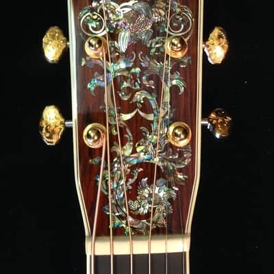 New! Brazilian D-100 Deluxe Martin Acoustic Guitar With Case image 4