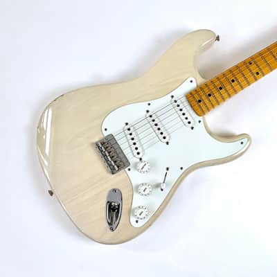 Fender Stratocaster 1955 Hardtail Custom Shop Time Capsule 2022 - White Blonde image 3