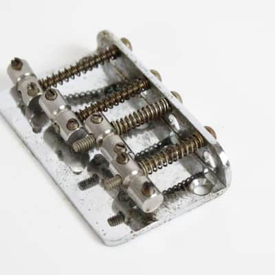 1978 Vintage Fender Jazz Bass/Telecaster/Precision Bass Chrome BRIDGE 1979 1980 1981 1970s-1980s USA image 3