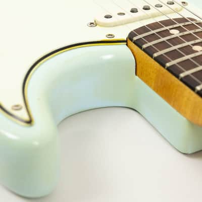 1962 Fender Stratocaster, Sonic Blue Refin image 11