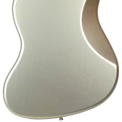 New Fender Custom Shop '63 Jaguar Deluxe Closet Classic Aged Inca Silver w/Matching Painted Headstock image 4