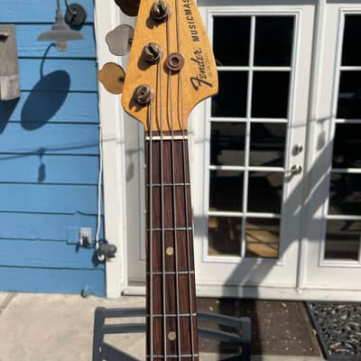 Fender Musicmaster Bass 1972 - 1979 - Olympic White image 5
