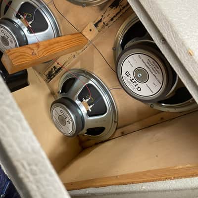 Celestion T3760 G12T-75 12" 75-Watt 16 Ohm Jubilee Cab Speaker 1987 - Silver image 1