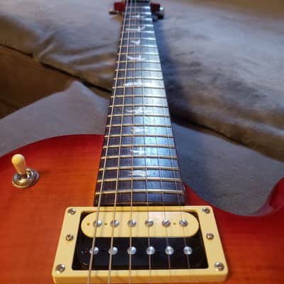 PRS 245SE | Flame Maple Sunburst top / Red body | All Gloss finish | Serial No. Q10404 | MIK image 11