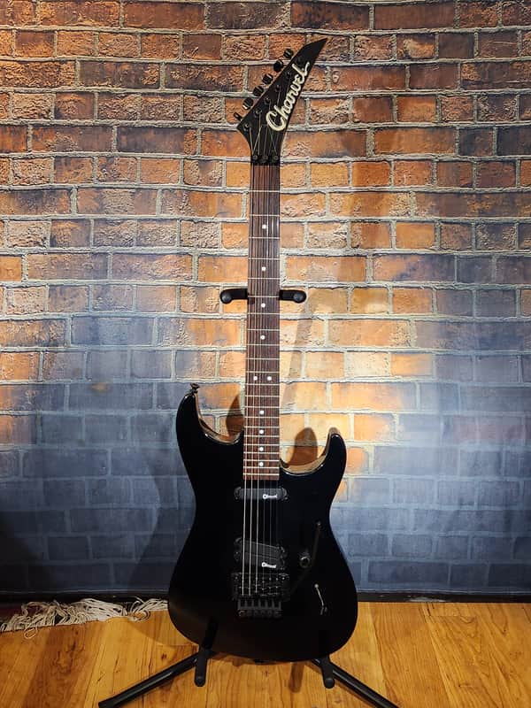 Charvel 1990s 275 Black w/ Aftermarket HSC image 1