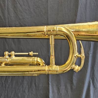 Besson Brevete Bb Trumpet 1910 - lacquer image 7