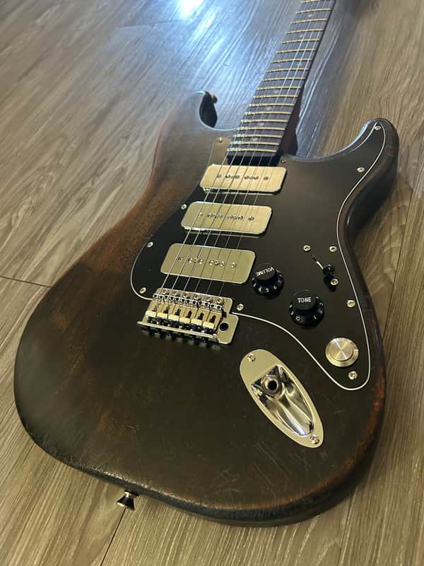 Custom Partscaster - Mahogany - P90 image 1