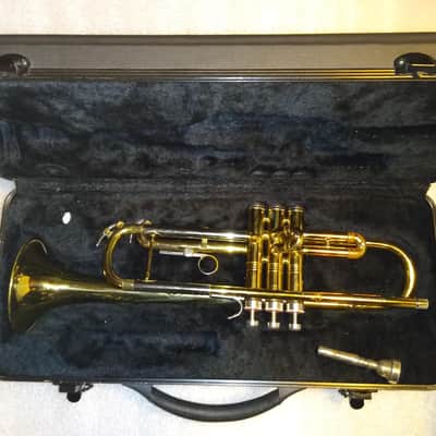 Conn Director Trumpet, USA, Brass with case and mouthpiece Bild 1