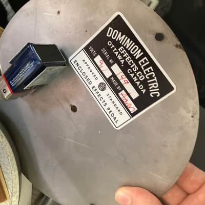Rare Dominion Electric Fuzz RCA 2N404 - Gray image 5