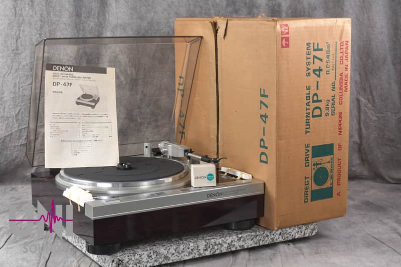 DENON DP-47F Direct Drive Fully Automatic Turntable in Excellent Condition image 1