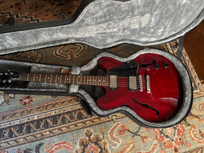 Gibson Memphis ES-335 Studio (2-Knob) 2014 - 2015 - Wine Red
