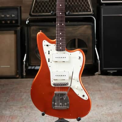 Immagine Nash JM-63 Electric Guitar - Candy Tangerine with Hardshell Case - 2