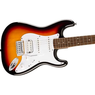 SQUIER - Affinity Series Stratocaster Junior HSS  Laurel Fingerboard  White Pickguard  3-Color Sunburst - 0378180500 image 2