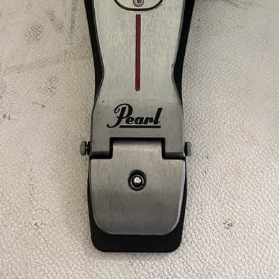 Pearl P2050C Eliminator Redline Chain-Drive Single Bass Drum Pedal 2010s - Silver / Black / Red image 2