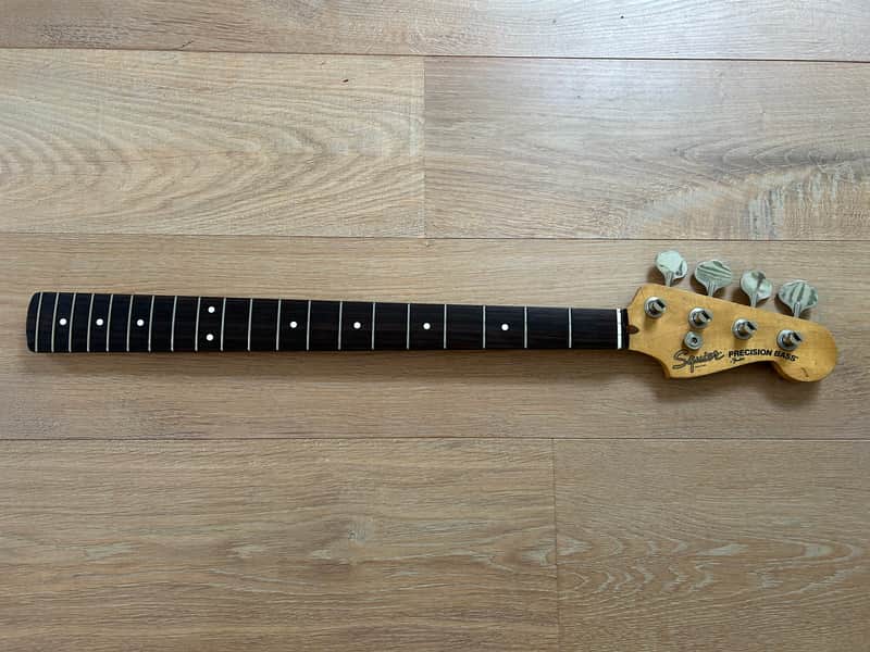 MIJ 1983 Fender Squier Precision Bass Neck - LOADED image 1