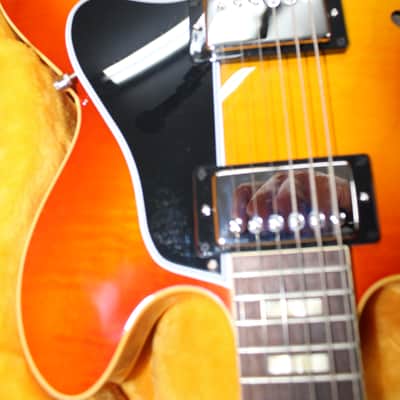 Gibson '64 ES-335 Figured Reissue Gloss Sunrise Tea burst 2024 - Sunrise Tea burst image 9