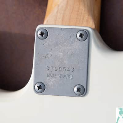 Classic 1979 Greco SE600J - Jeff Beck S-Style - Super Sound Brazen Professional Picker - Made in Japan (Fuji-Gen) - White - Pro Set Up! (Perfect Frets/Action/Intonation) image 3
