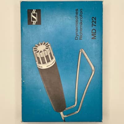 MINT - VINTAGE - Sennheiser MD 722 LM late 1980s - XLR image 2