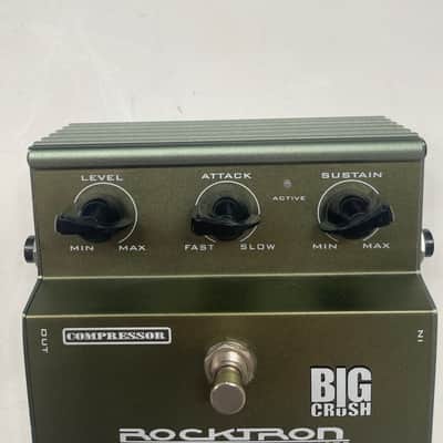 Rocktron Big Crush Compressor Sustainer Compression Guitar Effect Pedal *READ* image 2