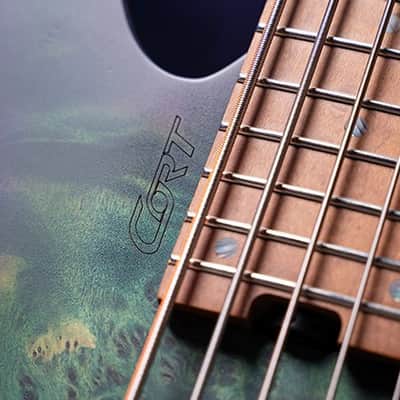 Cort Space 5 SDG | Artisan Series 5-String Bass Guitar, Star Dust Green. New with Full Warranty! image 15