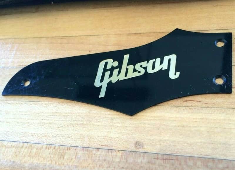 Left-Handed Genuine Gibson Firebird, Thunderbird Truss Rod Cover Plate, Lefty image 1