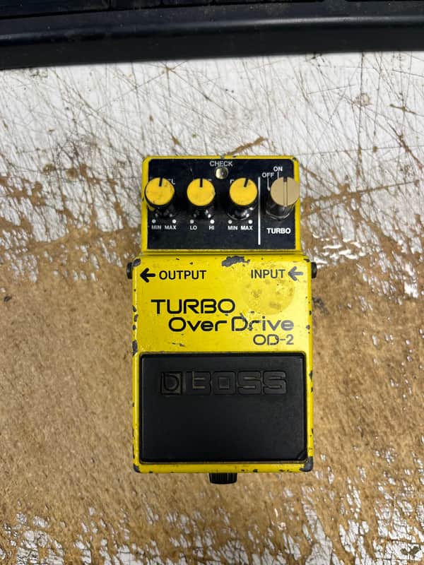 Boss OD-2 Turbo OverDrive (Black Label)