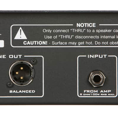 Suhr Reactive Load 8 Ohm DI Box - Black image 3