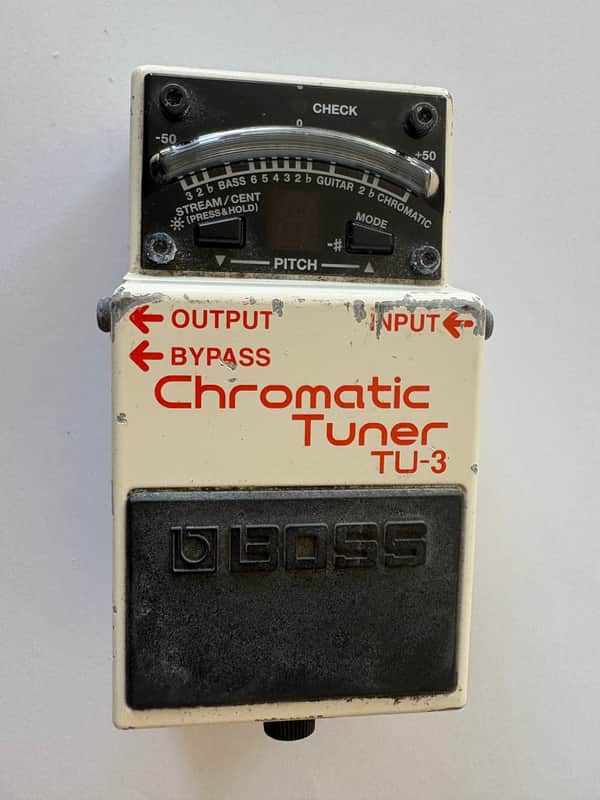 Boss TU-3 Chromatic Tuner 2009 - Present - White image 1